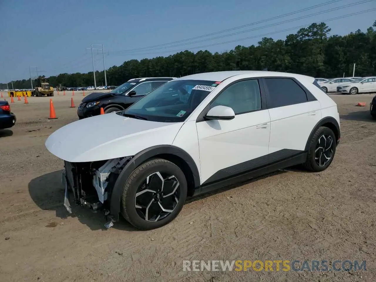 1 Photograph of a damaged car KM8KNDAF4PU230854 HYUNDAI IONIQ 2023