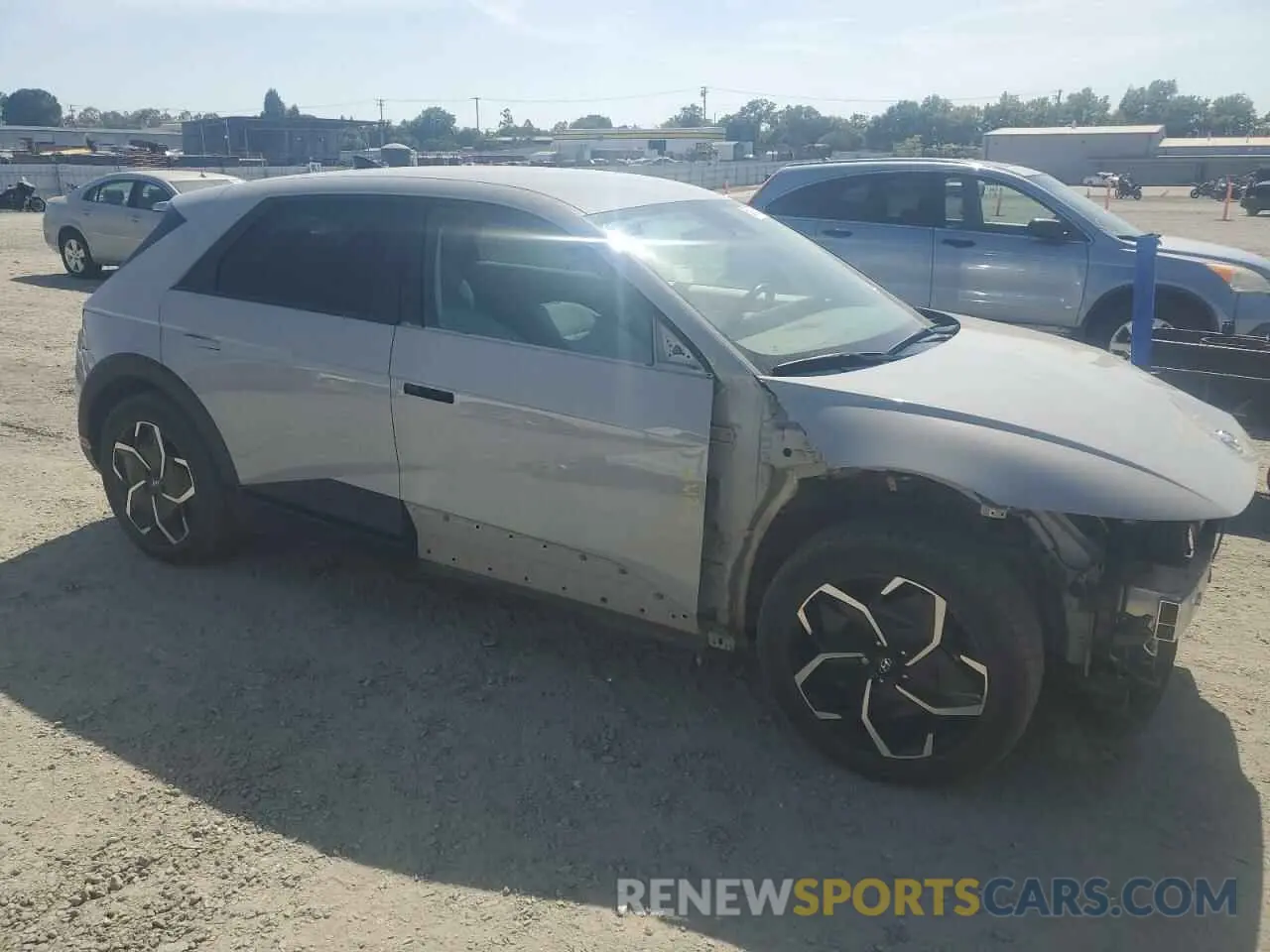 4 Photograph of a damaged car KM8KNDAF5PU205686 HYUNDAI IONIQ 2023