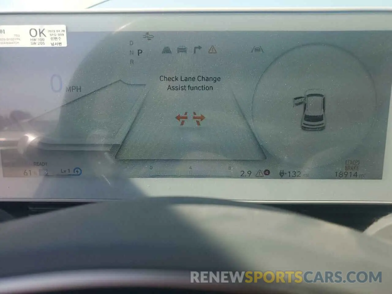 9 Photograph of a damaged car KM8KNDAF5PU205686 HYUNDAI IONIQ 2023