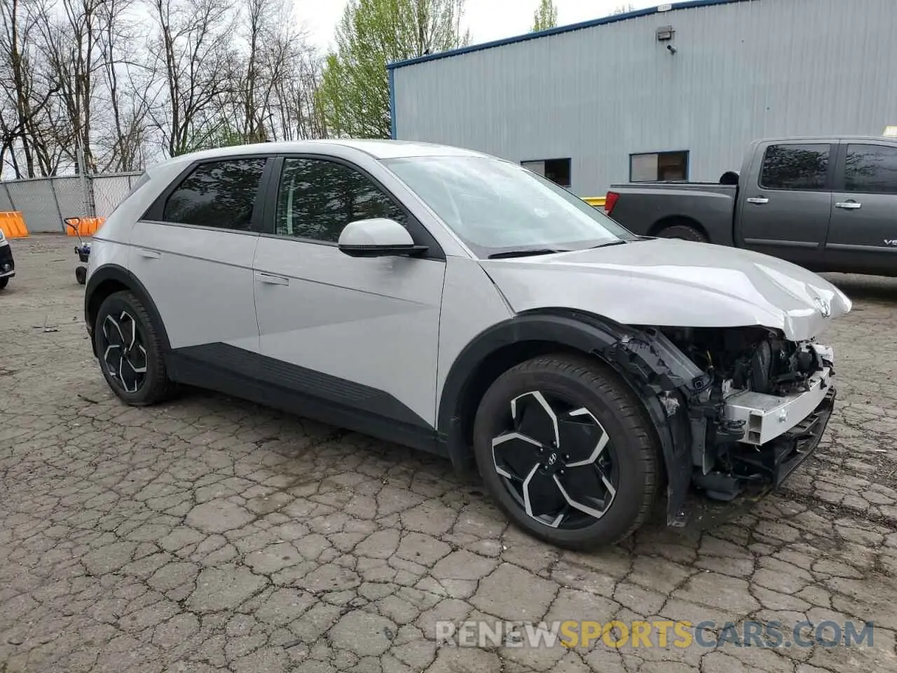 4 Photograph of a damaged car KM8KNDAF6PU147684 HYUNDAI IONIQ 2023