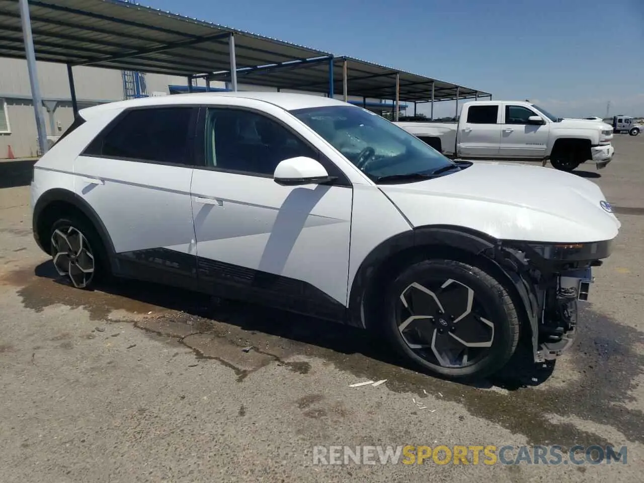 4 Photograph of a damaged car KM8KNDAF6PU228202 HYUNDAI IONIQ 2023