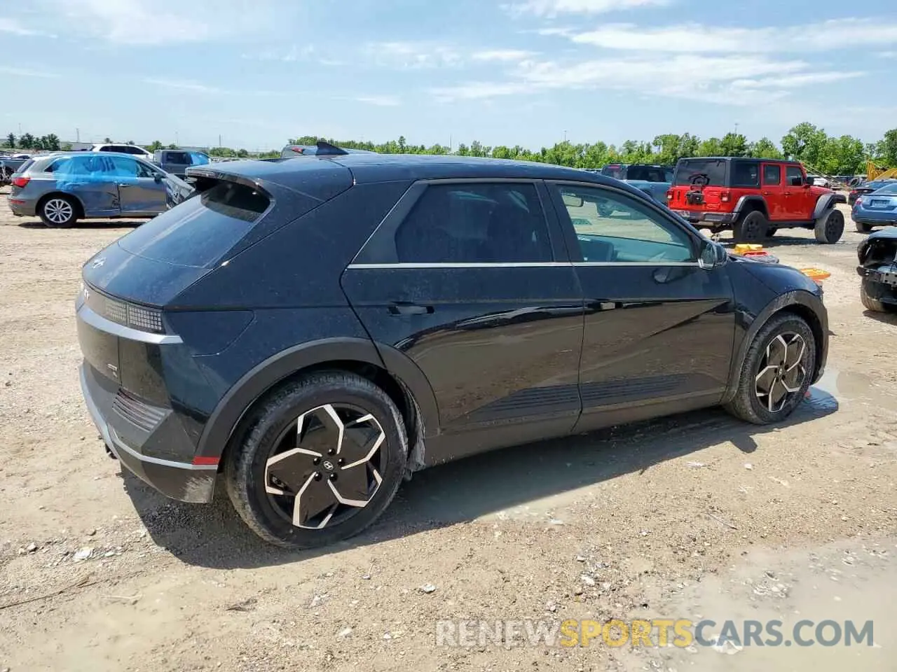3 Photograph of a damaged car KM8KNDAF7PU210596 HYUNDAI IONIQ 2023