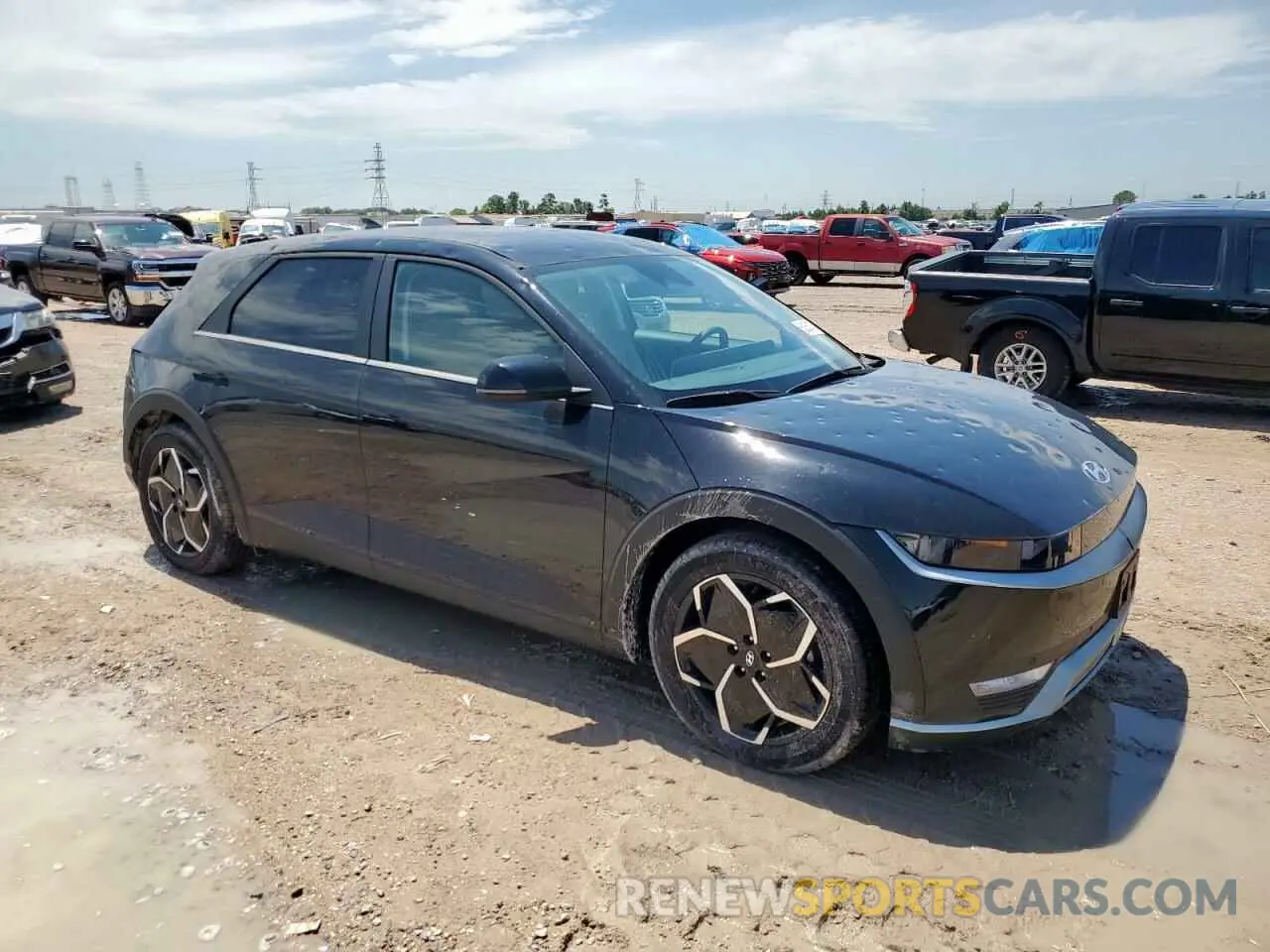 4 Photograph of a damaged car KM8KNDAF7PU210596 HYUNDAI IONIQ 2023