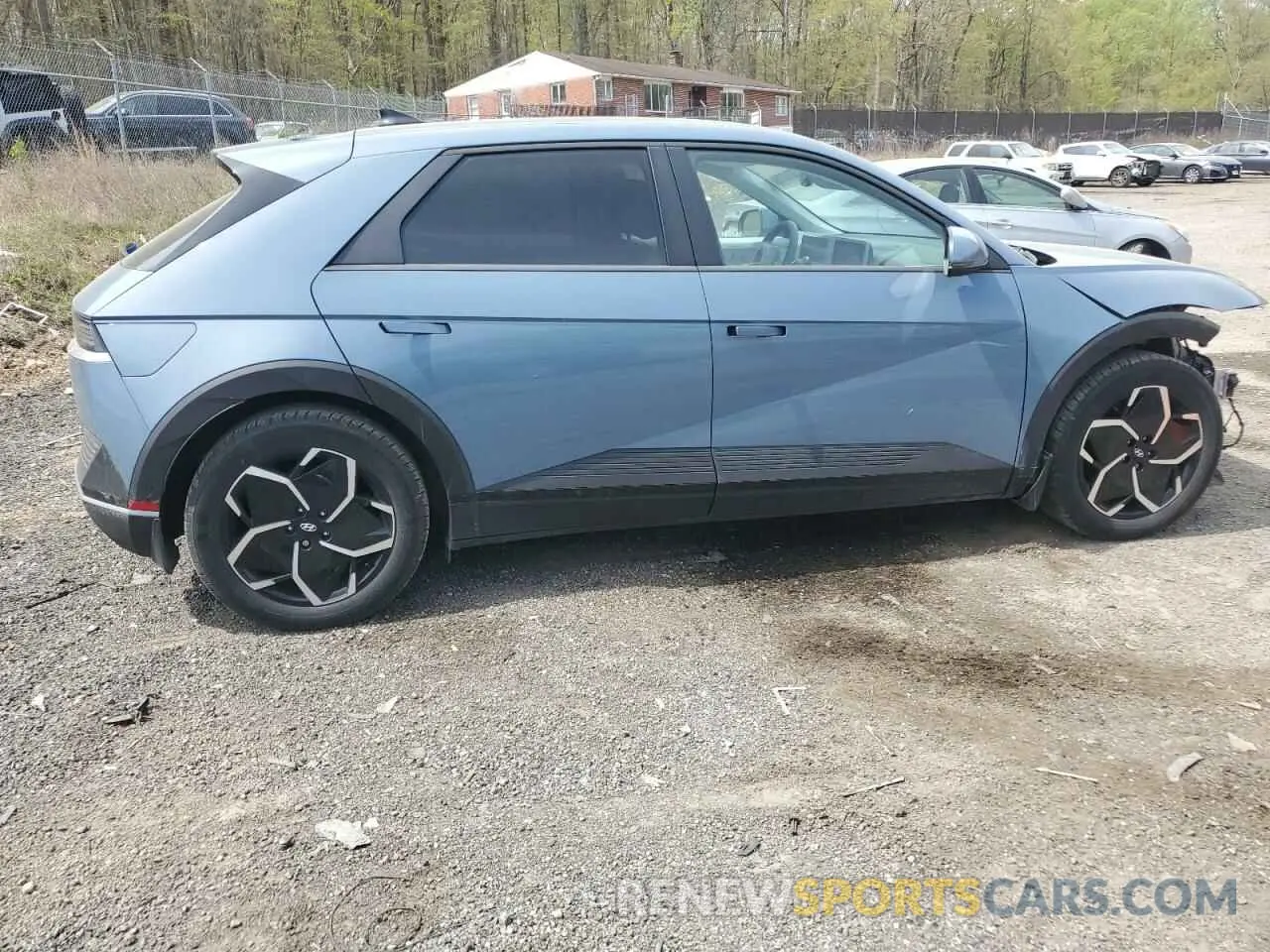 3 Photograph of a damaged car KM8KNDAF8PU202247 HYUNDAI IONIQ 2023