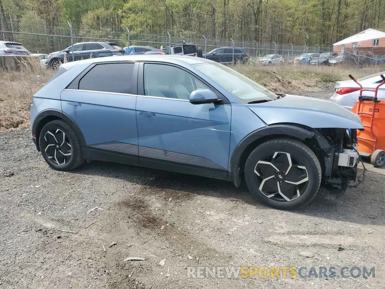 4 Photograph of a damaged car KM8KNDAF8PU202247 HYUNDAI IONIQ 2023