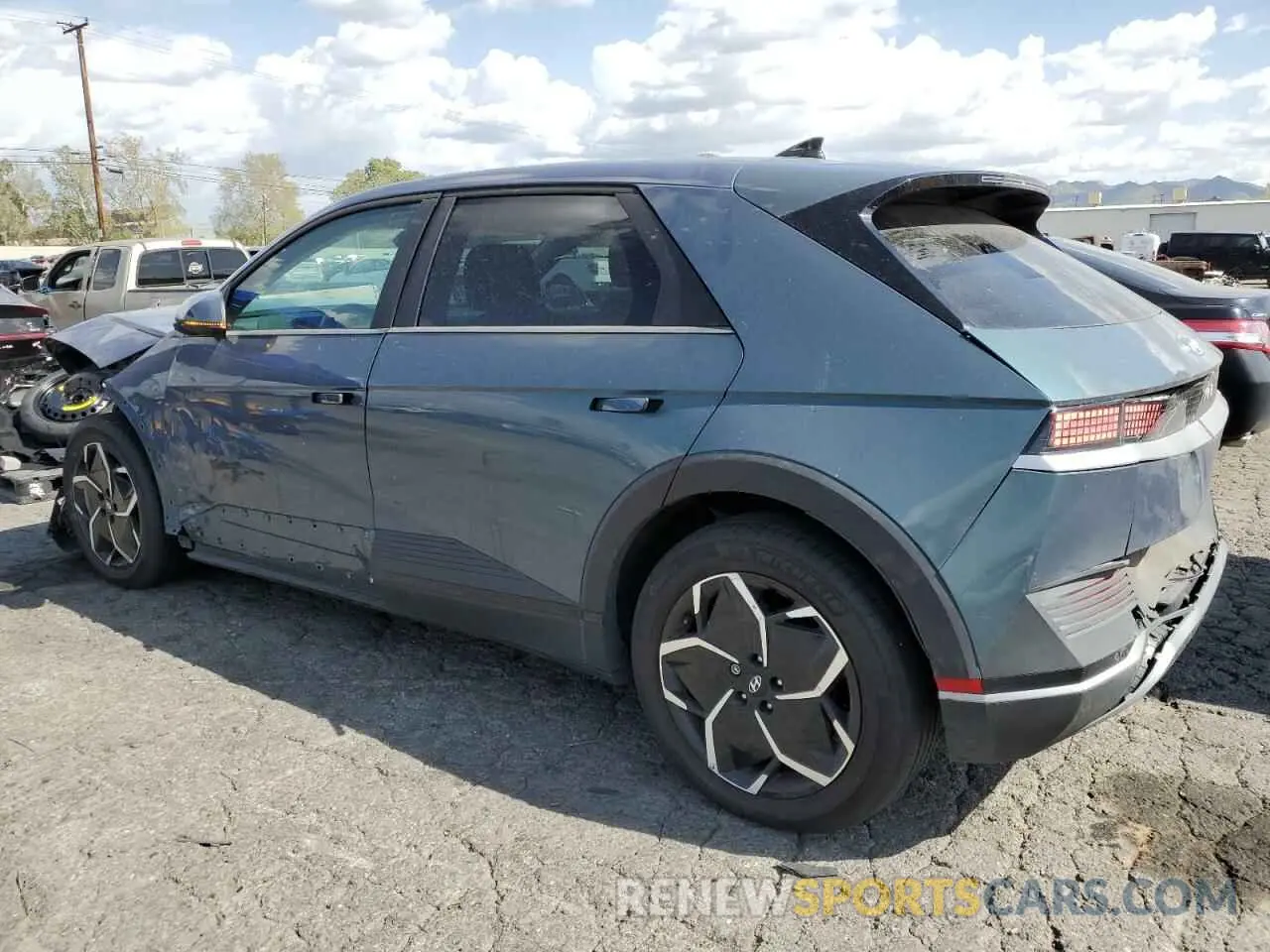2 Photograph of a damaged car KM8KNDAF8PU206363 HYUNDAI IONIQ 2023