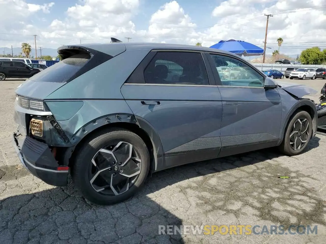 3 Photograph of a damaged car KM8KNDAF8PU206363 HYUNDAI IONIQ 2023
