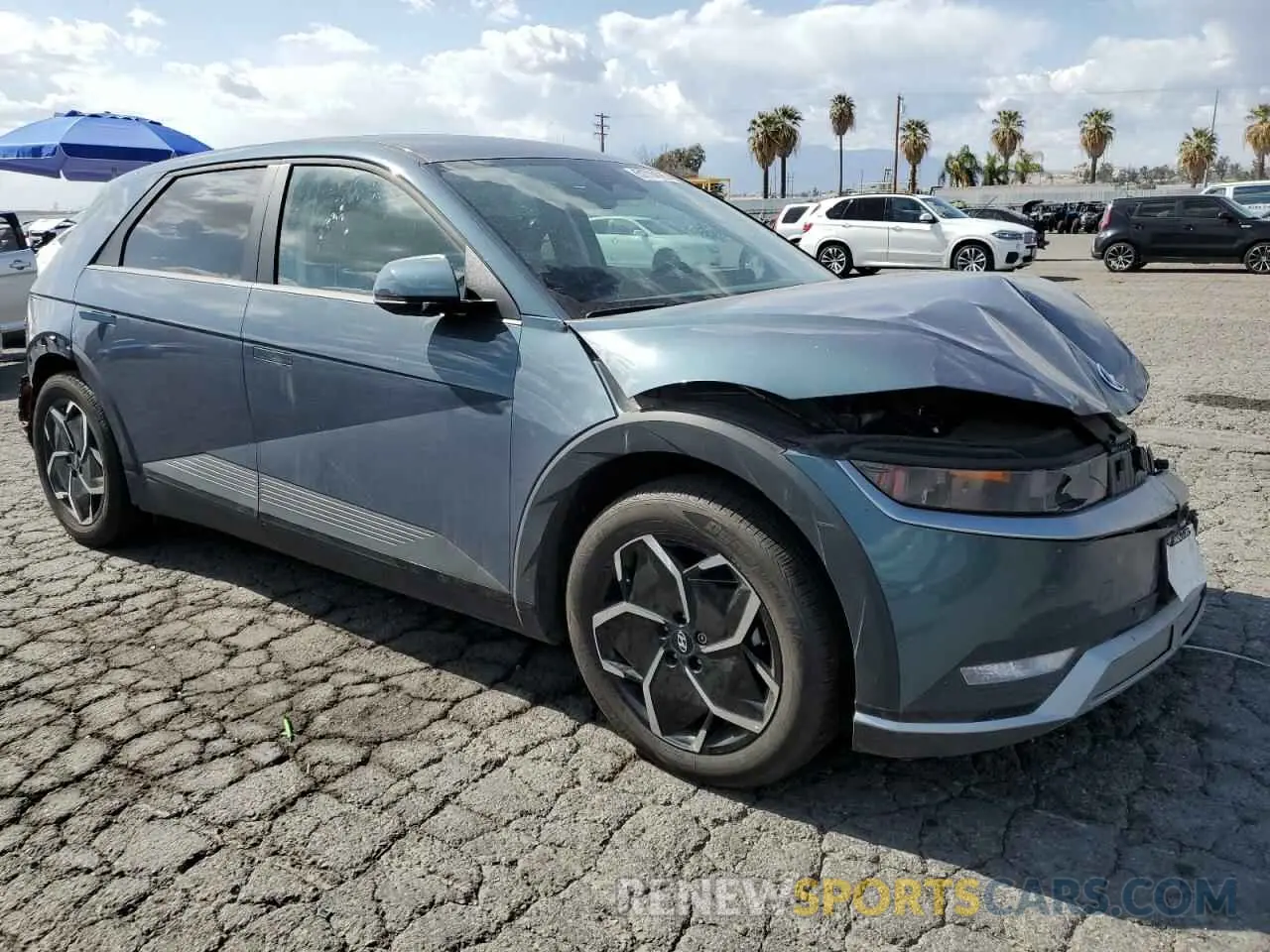 4 Photograph of a damaged car KM8KNDAF8PU206363 HYUNDAI IONIQ 2023