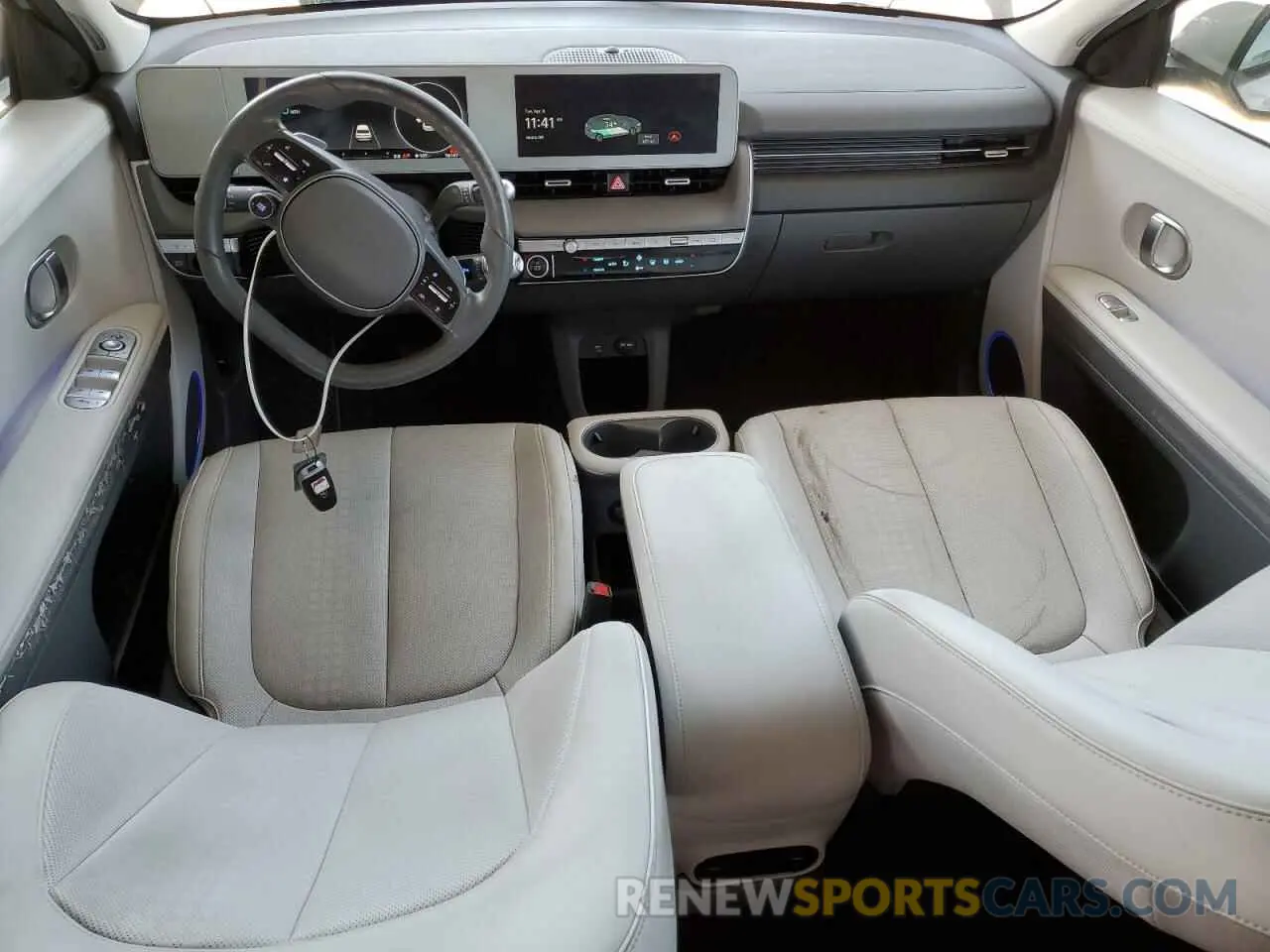 8 Photograph of a damaged car KM8KNDAF8PU227567 HYUNDAI IONIQ 2023