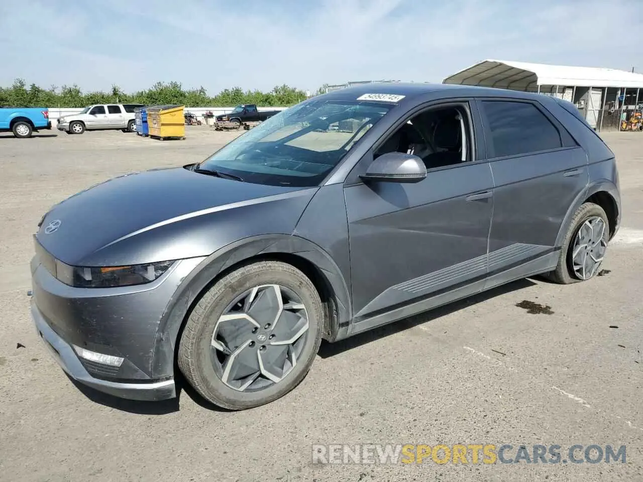 1 Photograph of a damaged car KM8KNDAF9PU143760 HYUNDAI IONIQ 2023