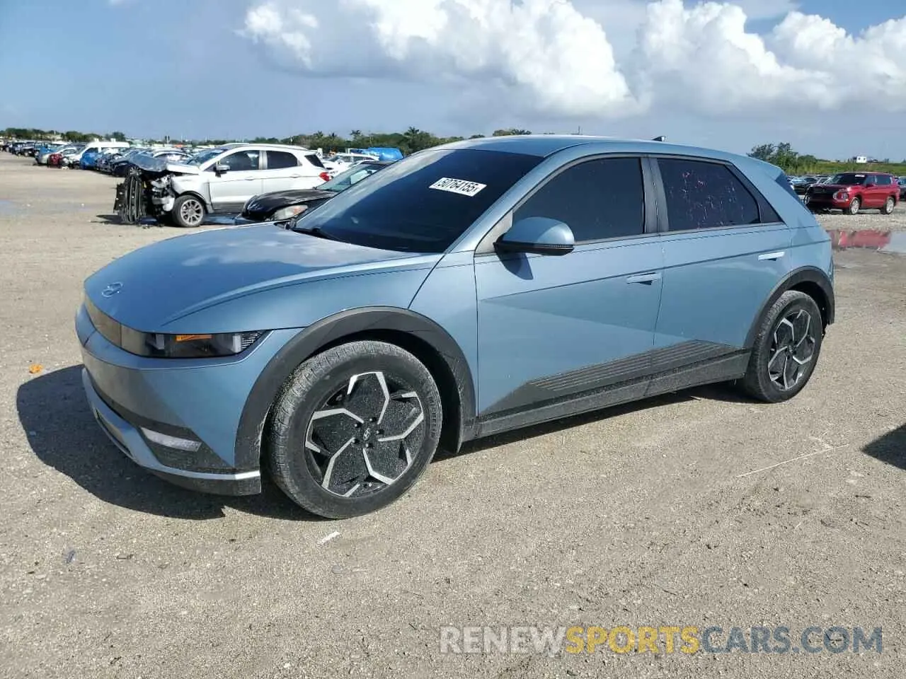 1 Photograph of a damaged car KM8KNDAFXPU188822 HYUNDAI IONIQ 2023