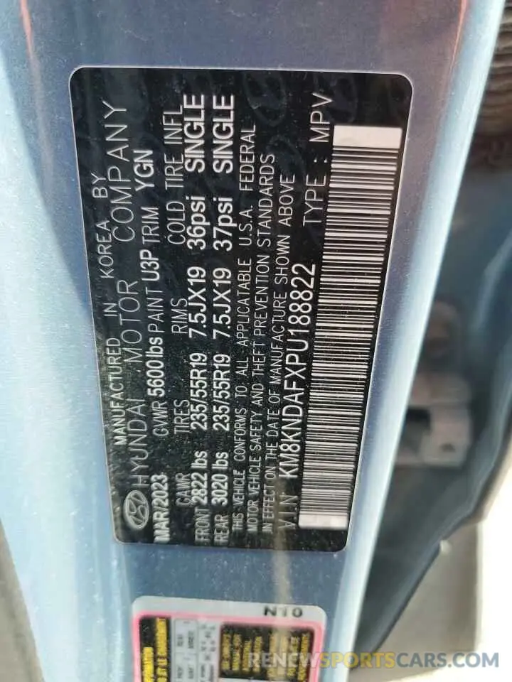 13 Photograph of a damaged car KM8KNDAFXPU188822 HYUNDAI IONIQ 2023