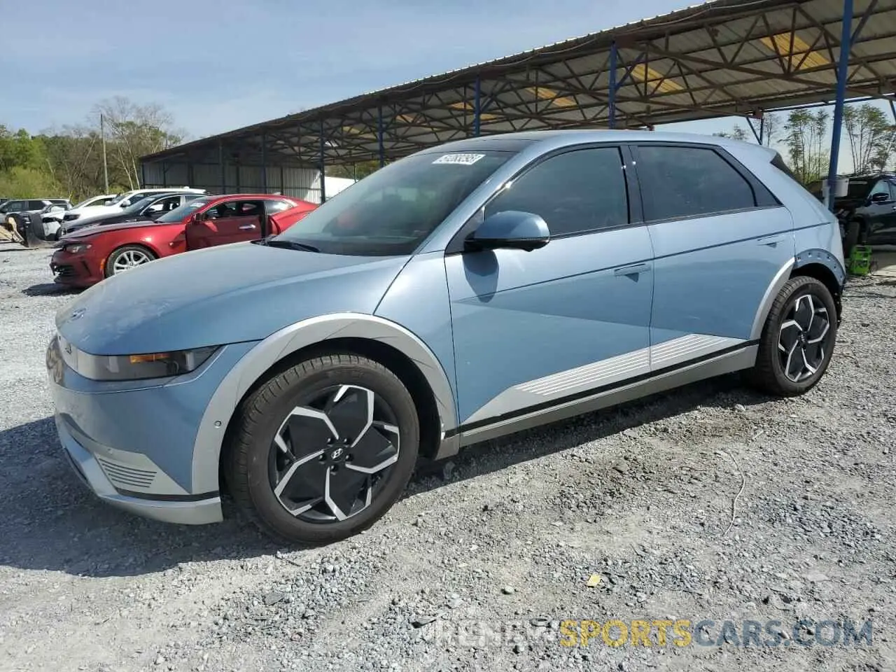 1 Photograph of a damaged car KM8KR4AE0PU221497 HYUNDAI IONIQ 2023