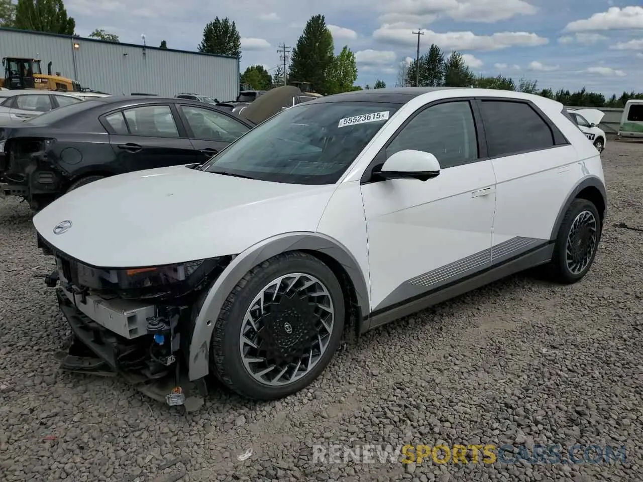 1 Photograph of a damaged car KM8KRDAF1PU228550 HYUNDAI IONIQ 2023