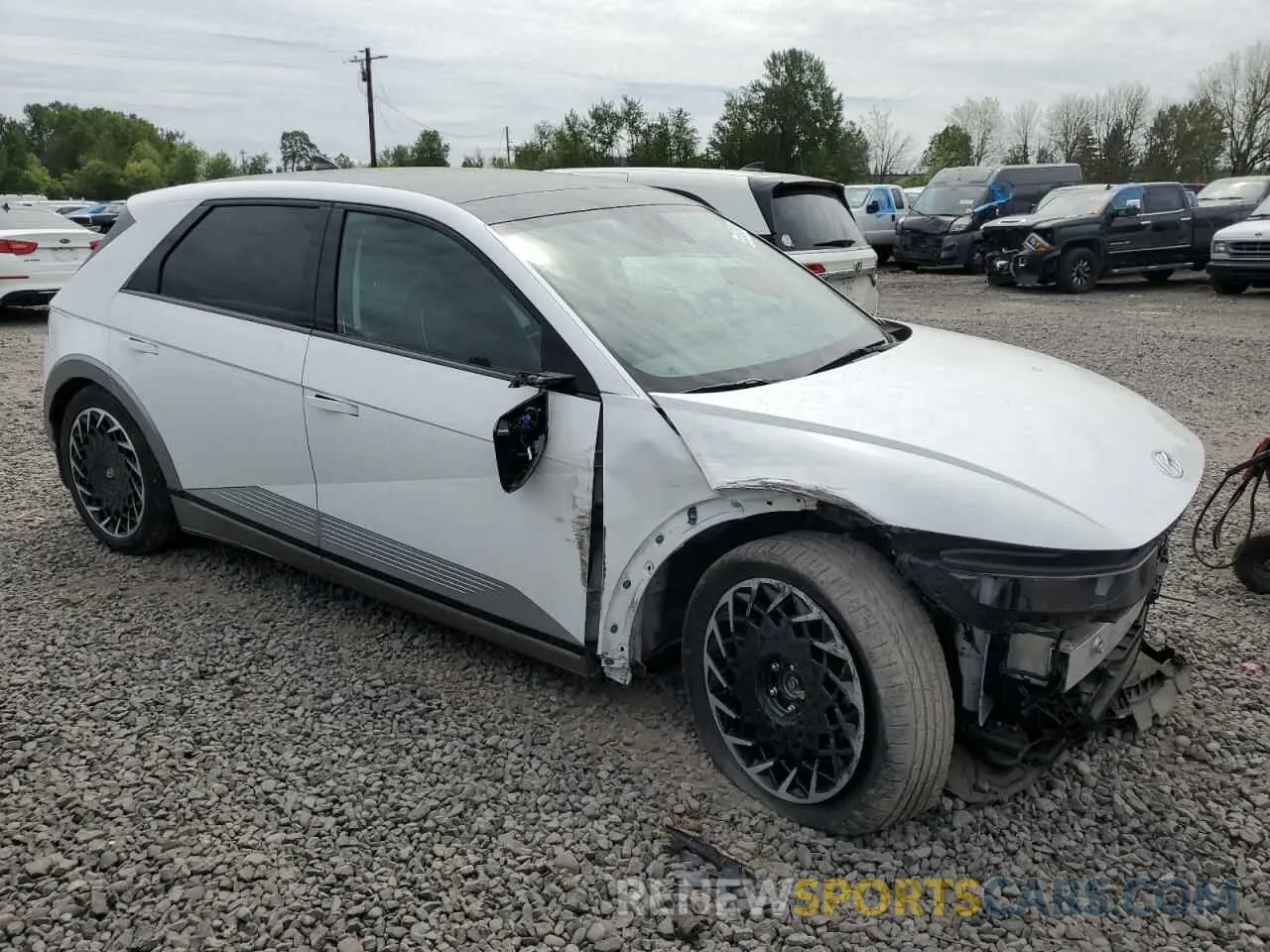 4 Photograph of a damaged car KM8KRDAF1PU228550 HYUNDAI IONIQ 2023
