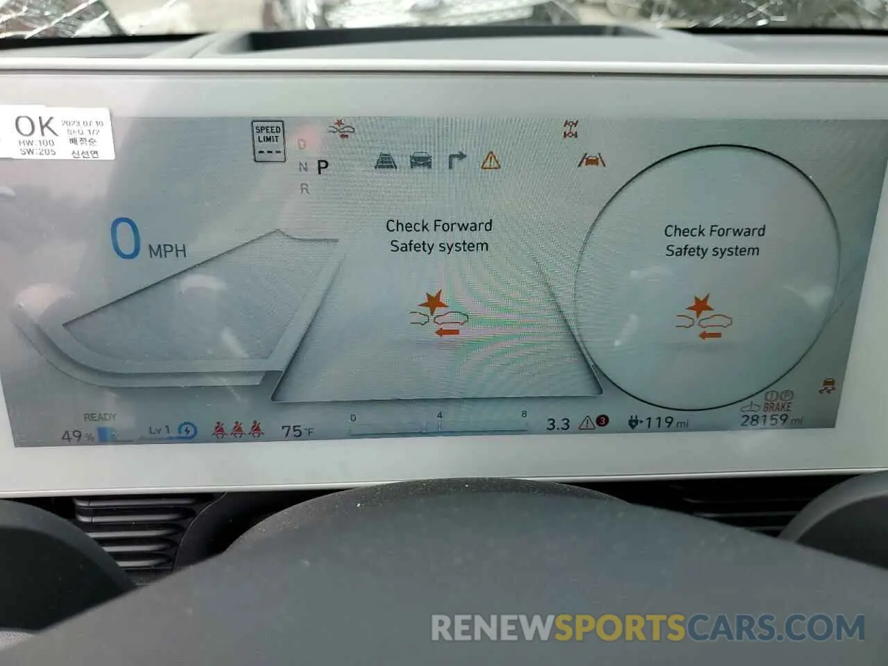 9 Photograph of a damaged car KM8KRDAF1PU228550 HYUNDAI IONIQ 2023