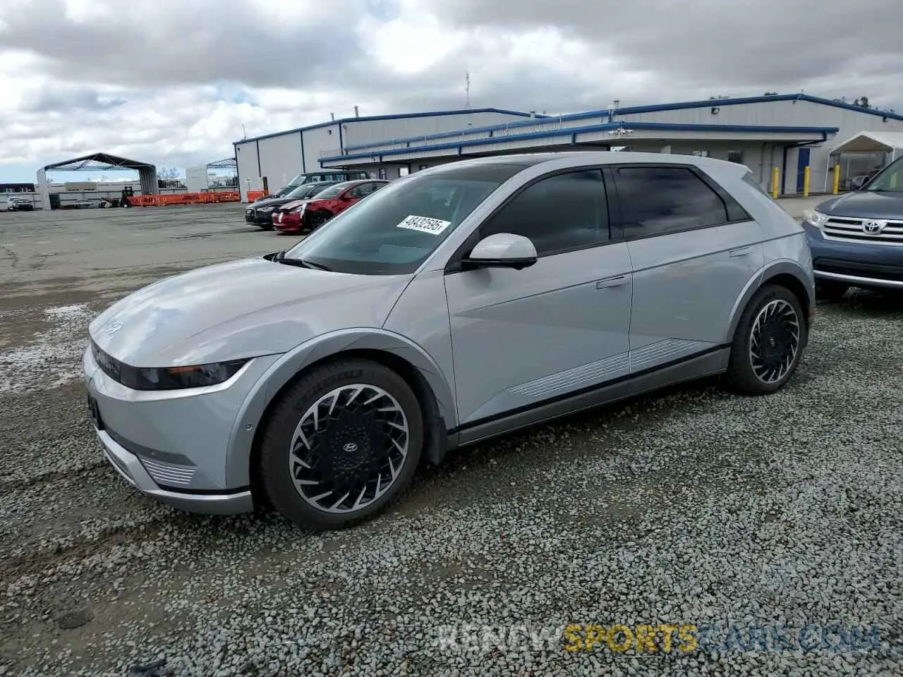 1 Photograph of a damaged car KM8KRDAF4PU157392 HYUNDAI IONIQ 2023