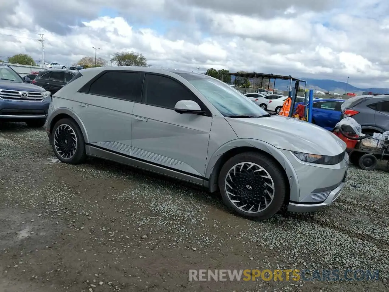4 Photograph of a damaged car KM8KRDAF4PU157392 HYUNDAI IONIQ 2023