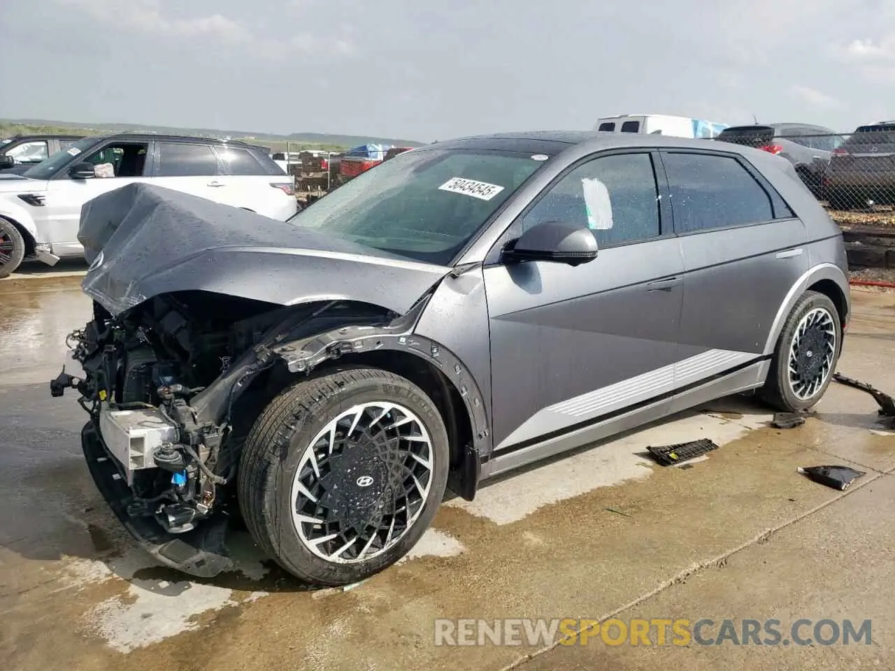 1 Photograph of a damaged car KM8KRDAF4PU229899 HYUNDAI IONIQ 2023