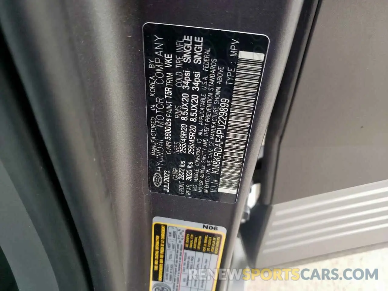 16 Photograph of a damaged car KM8KRDAF4PU229899 HYUNDAI IONIQ 2023