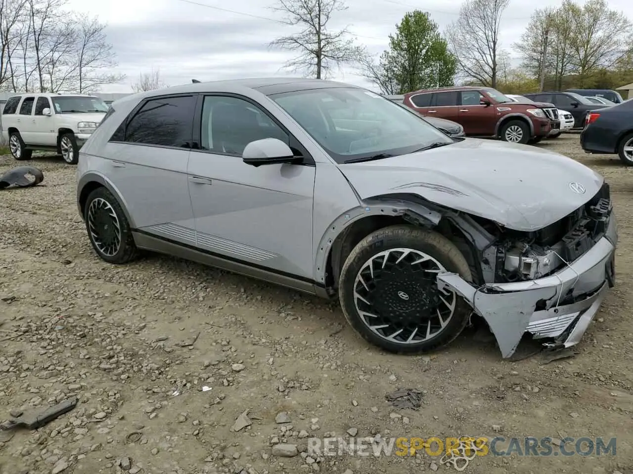 4 Photograph of a damaged car KM8KRDAF5PU130136 HYUNDAI IONIQ 2023