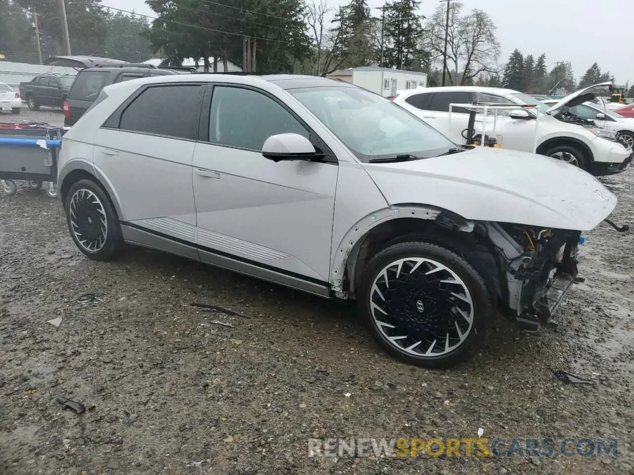 4 Photograph of a damaged car KM8KRDAF5PU137264 HYUNDAI IONIQ 2023