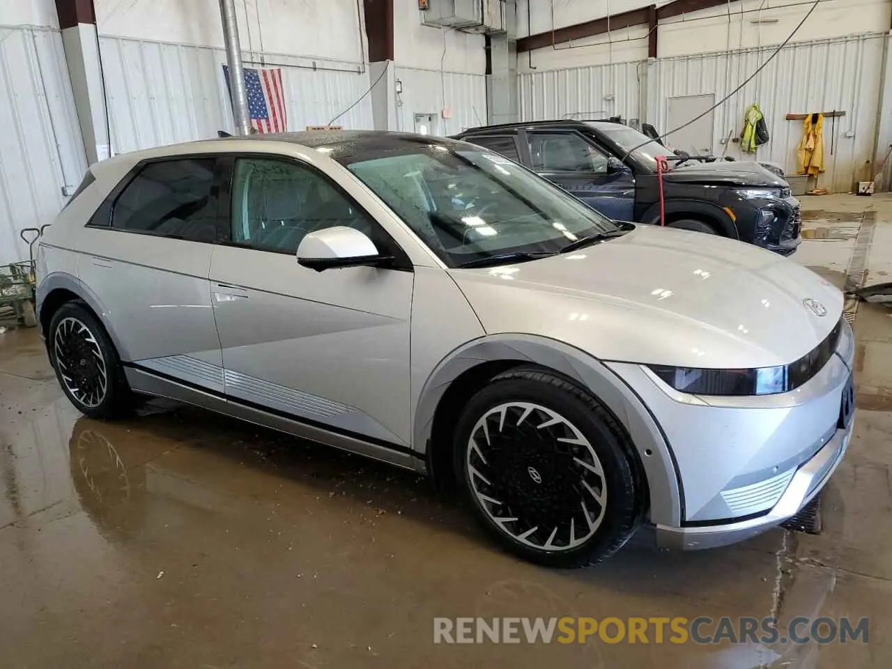 4 Photograph of a damaged car KM8KRDAF6PU155806 HYUNDAI IONIQ 2023