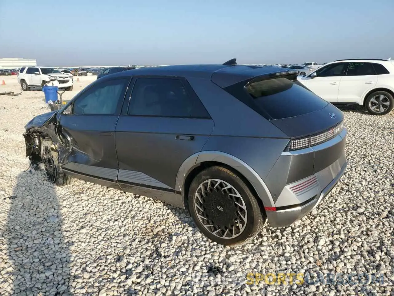 2 Photograph of a damaged car KM8KRDAF6PU218175 HYUNDAI IONIQ 2023