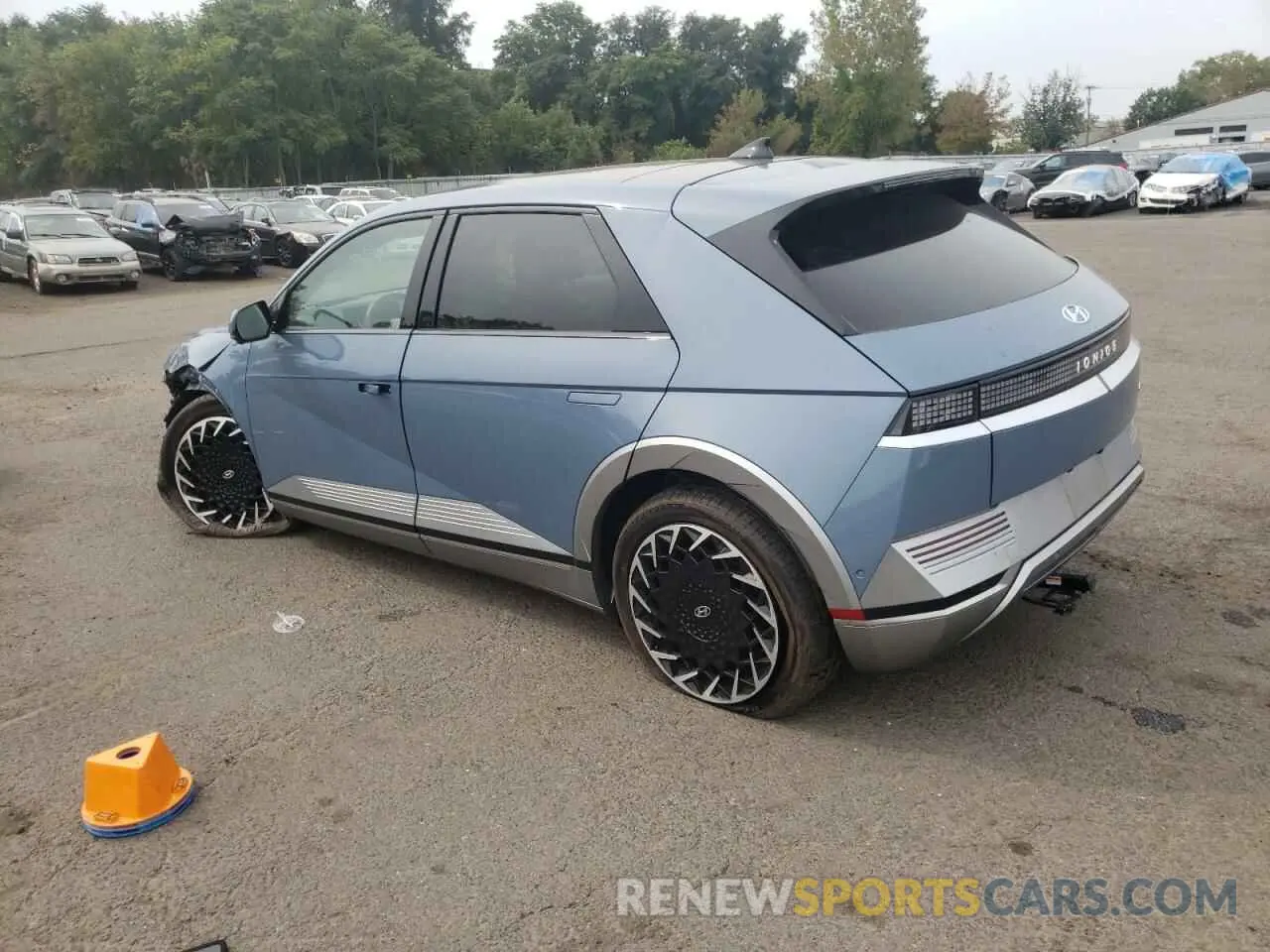 2 Photograph of a damaged car KM8KRDAF6PU227748 HYUNDAI IONIQ 2023