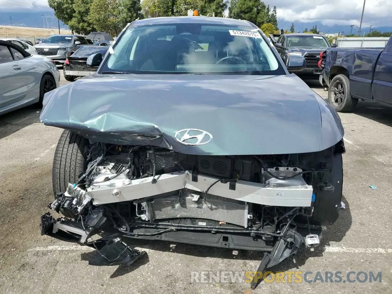 5 Photograph of a damaged car KM8KM4DE2RU308816 HYUNDAI IONIQ 2024