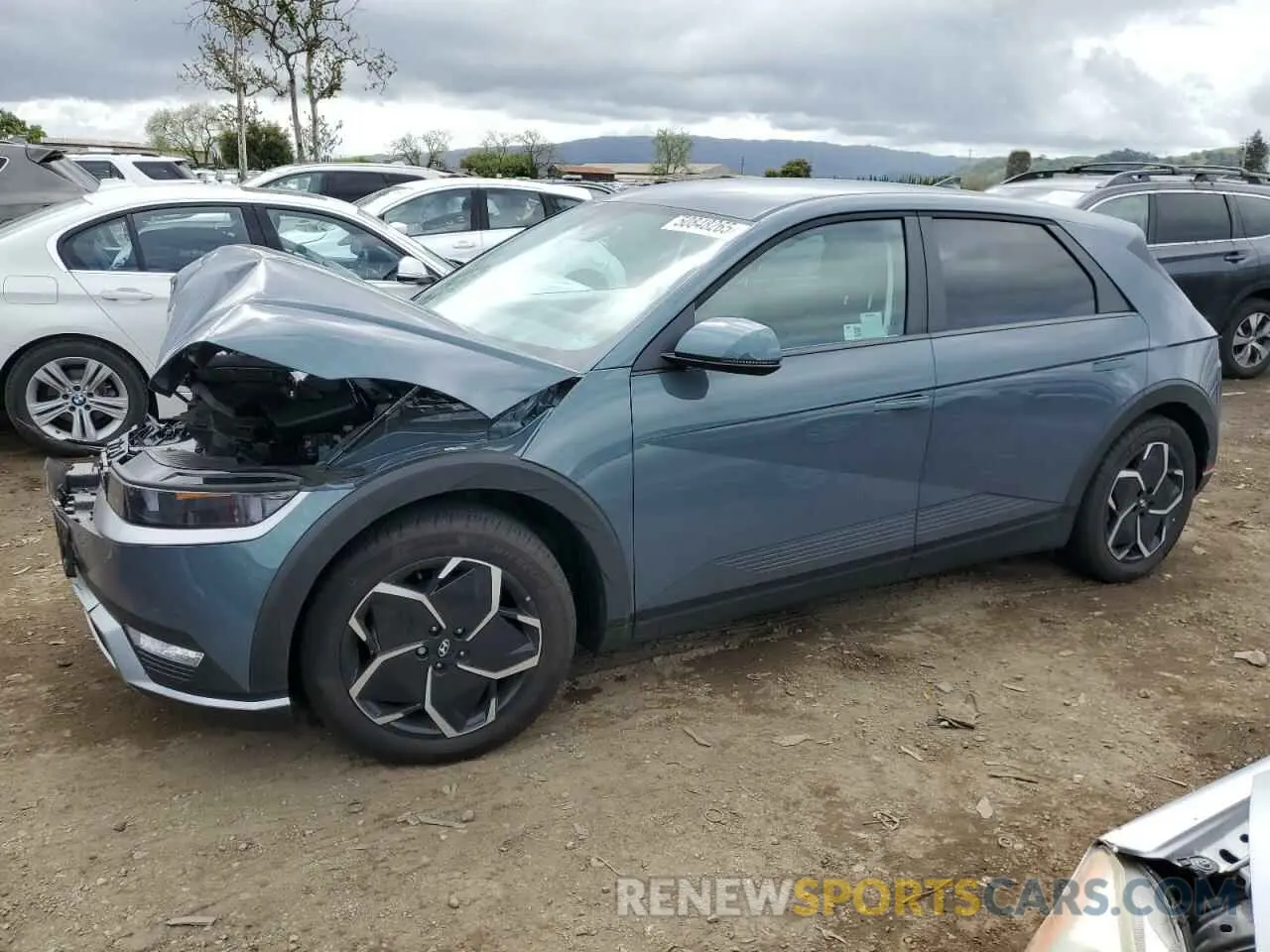 1 Photograph of a damaged car KM8KM4DE4RU315427 HYUNDAI IONIQ 2024