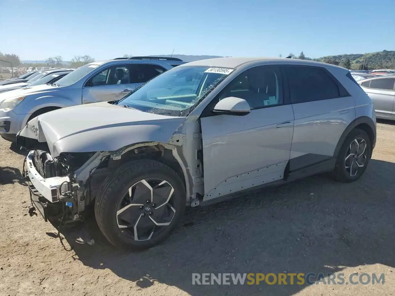 1 Photograph of a damaged car KM8KM4DE9RU339061 HYUNDAI IONIQ 2024