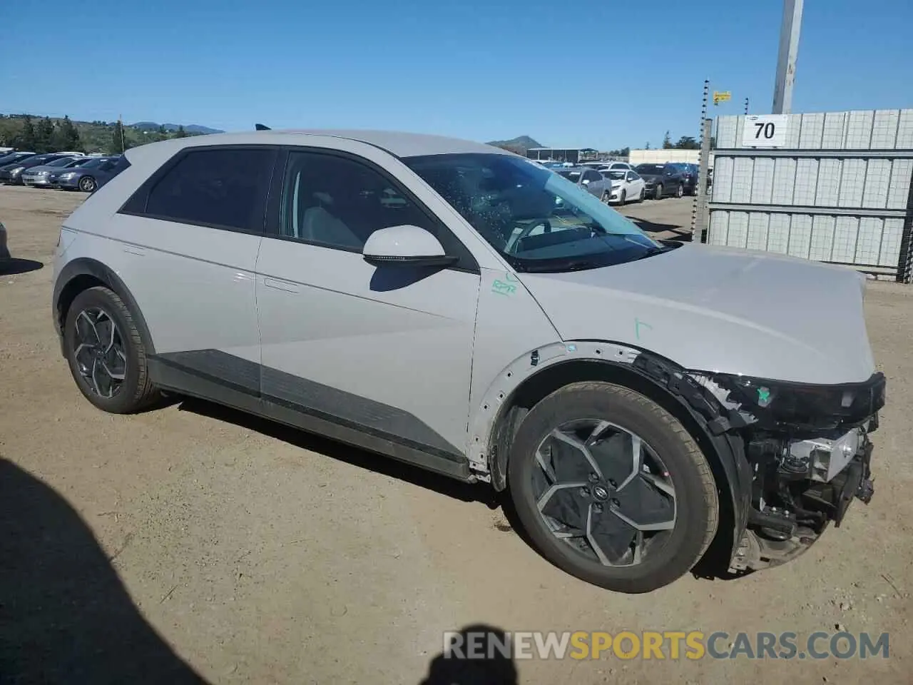 4 Photograph of a damaged car KM8KM4DE9RU339061 HYUNDAI IONIQ 2024