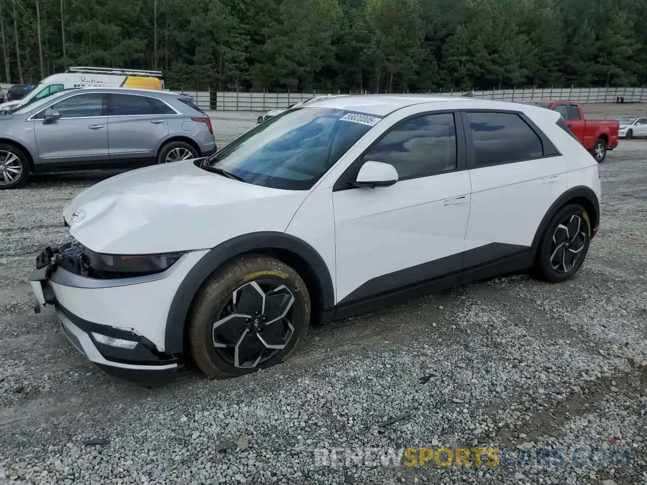 1 Photograph of a damaged car KM8KM4DEXRU300253 HYUNDAI IONIQ 2024