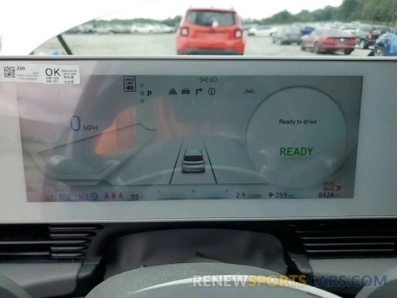 9 Photograph of a damaged car KM8KM4DEXRU300253 HYUNDAI IONIQ 2024