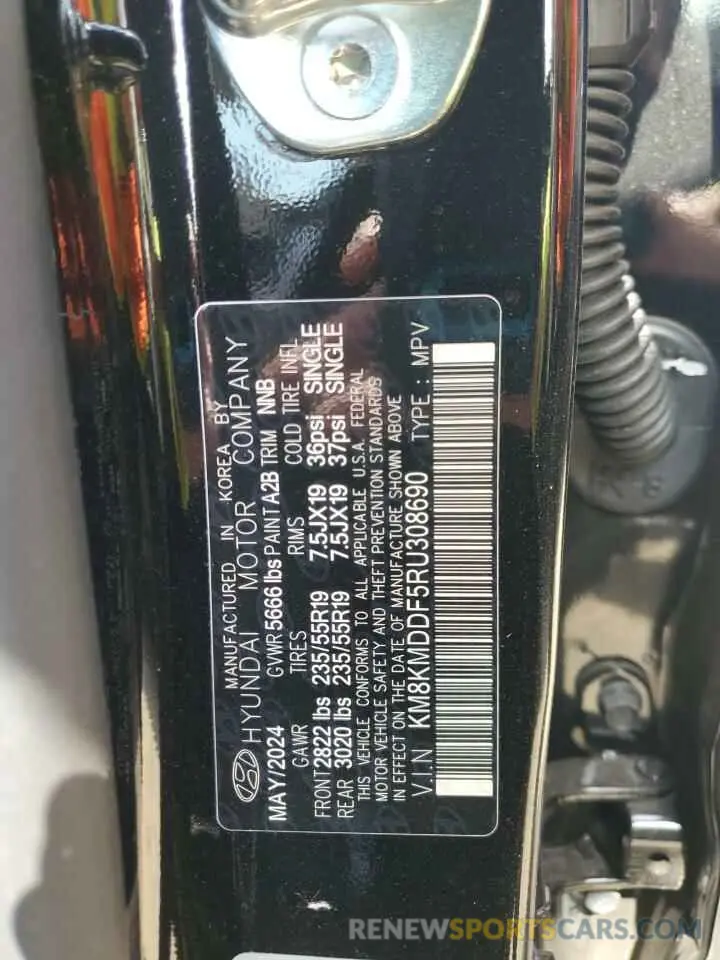 13 Photograph of a damaged car KM8KMDDF5RU308690 HYUNDAI IONIQ 2024