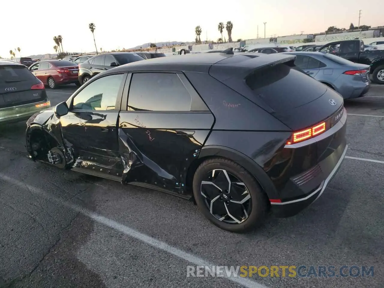 2 Photograph of a damaged car KM8KN4DE2RU287995 HYUNDAI IONIQ 2024