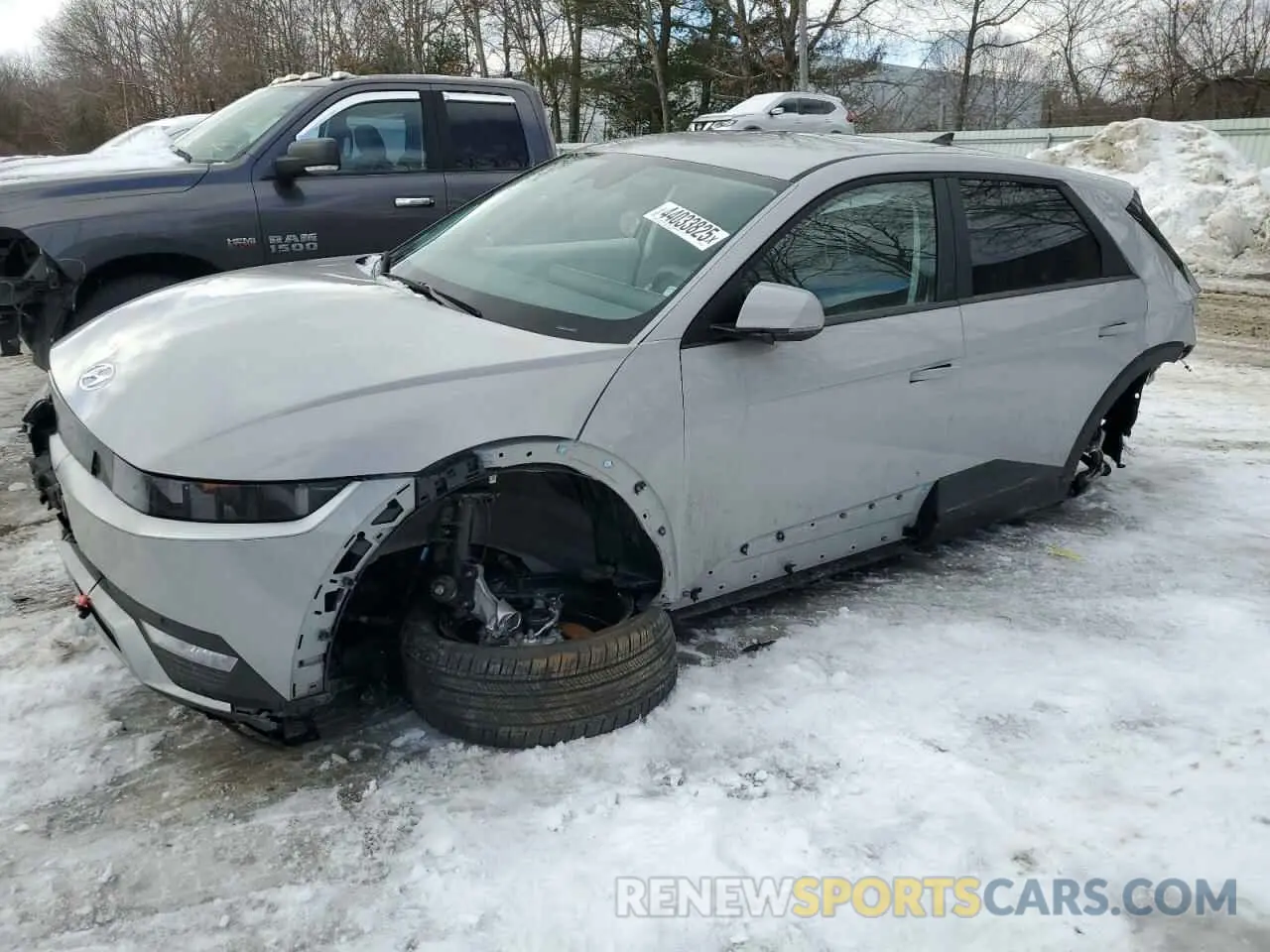 1 Photograph of a damaged car KM8KNDDF1RU286975 HYUNDAI IONIQ 2024