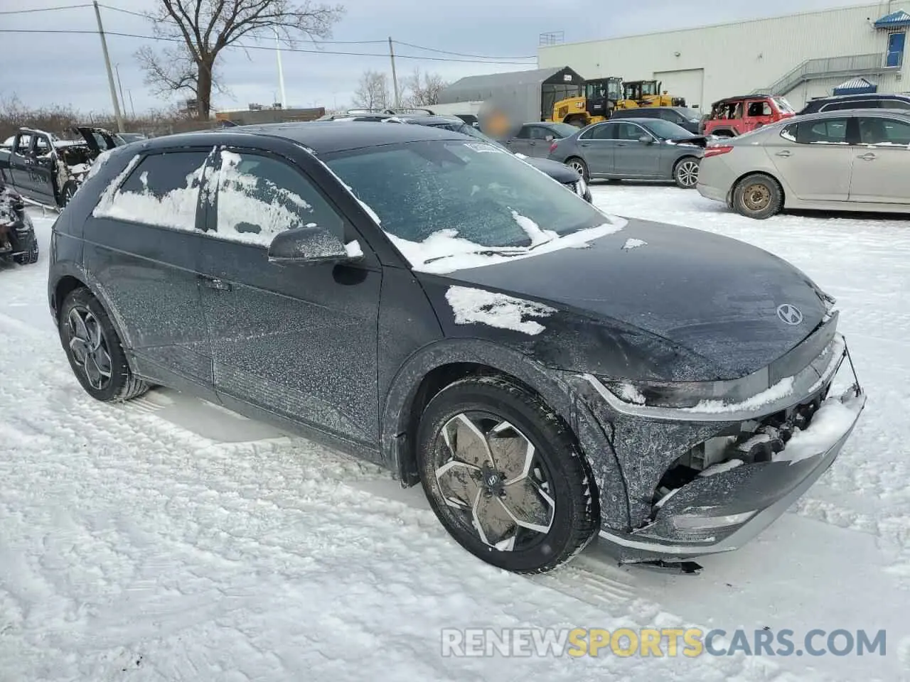 4 Photograph of a damaged car KM8KNDDF6RU330291 HYUNDAI IONIQ 2024
