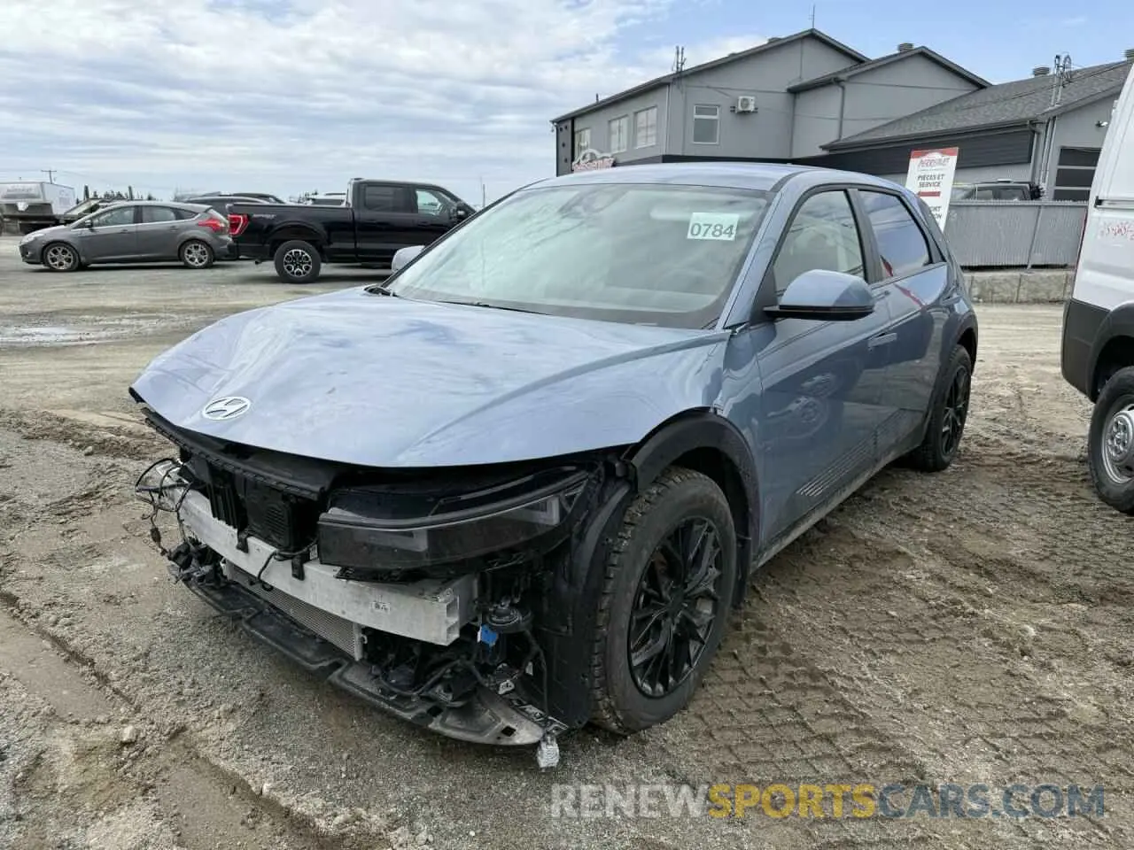 1 Photograph of a damaged car KM8KNDDF9RU329331 HYUNDAI IONIQ 2024