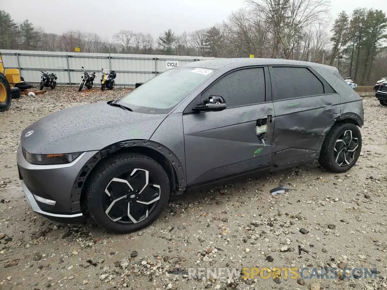 1 Photograph of a damaged car KM8KNDDFXRU284061 HYUNDAI IONIQ 2024
