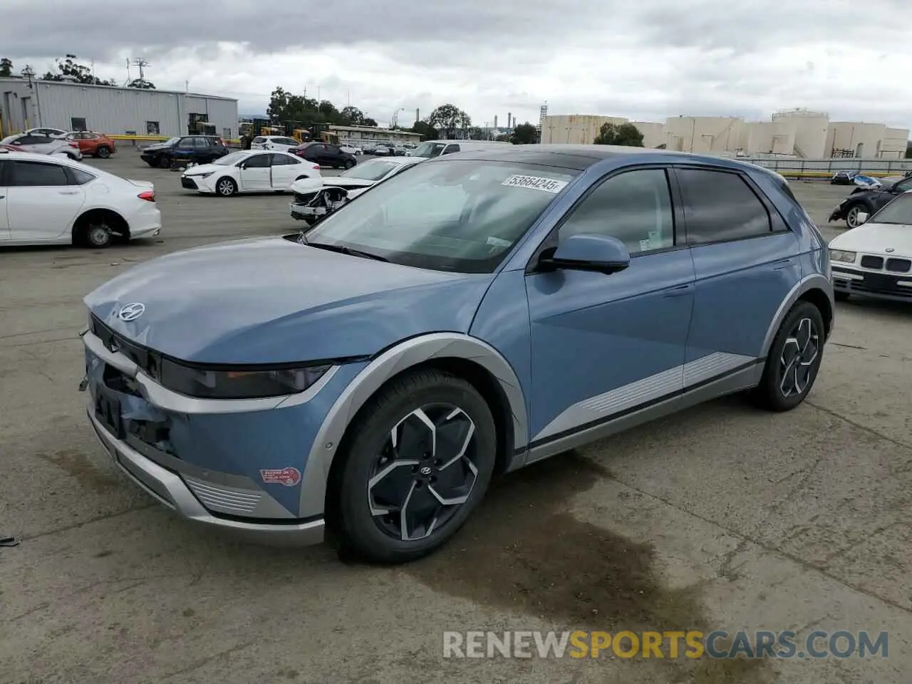 1 Photograph of a damaged car KM8KR4DE3RU253620 HYUNDAI IONIQ 2024