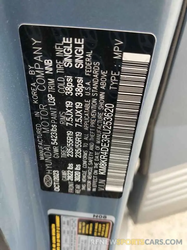 13 Photograph of a damaged car KM8KR4DE3RU253620 HYUNDAI IONIQ 2024