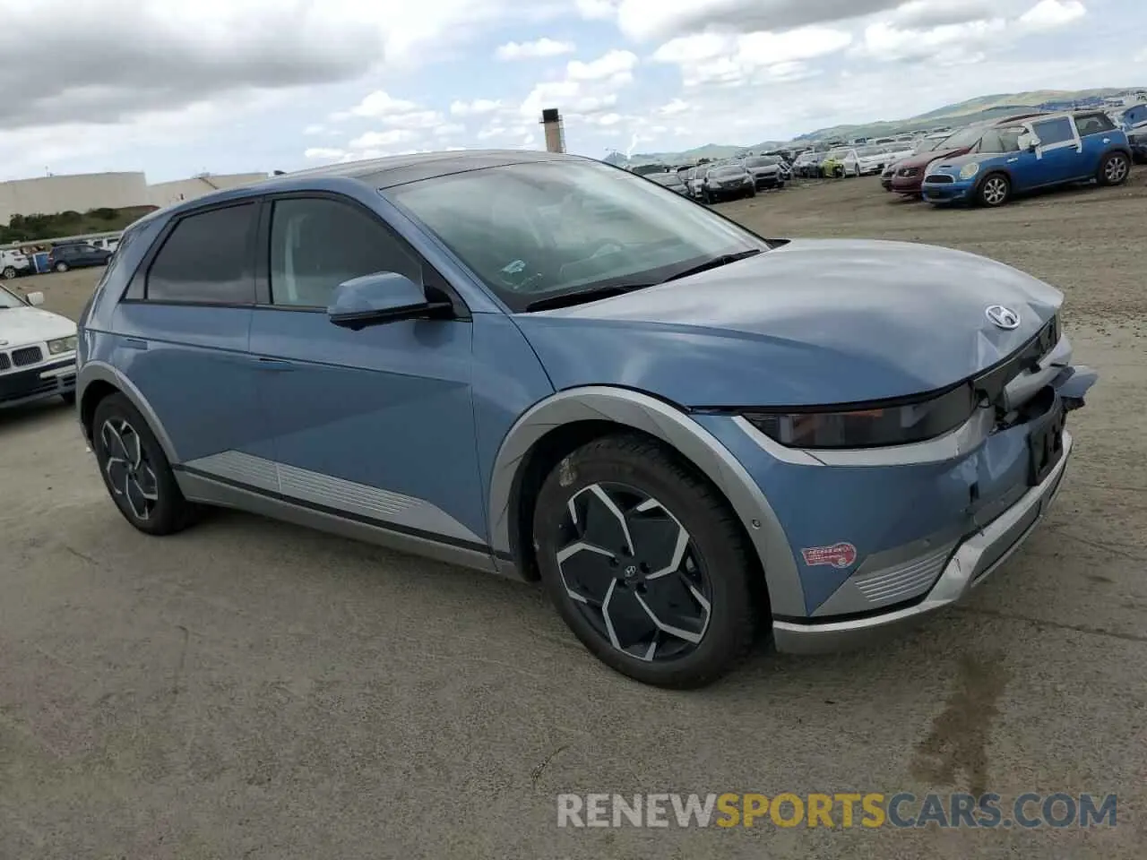 4 Photograph of a damaged car KM8KR4DE3RU253620 HYUNDAI IONIQ 2024