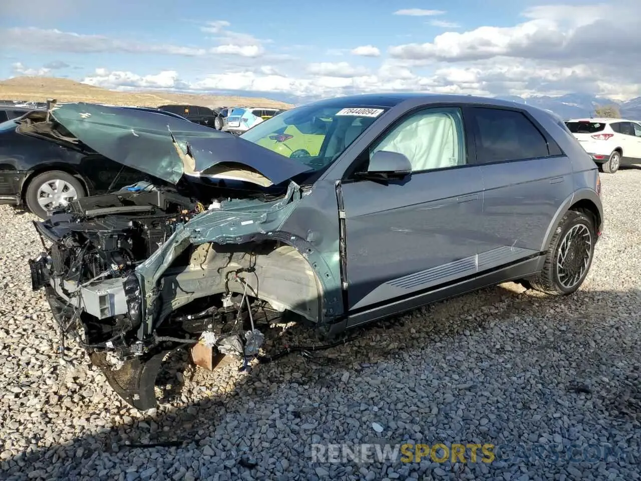 1 Photograph of a damaged car KM8KRDDF3RU320273 HYUNDAI IONIQ 2024
