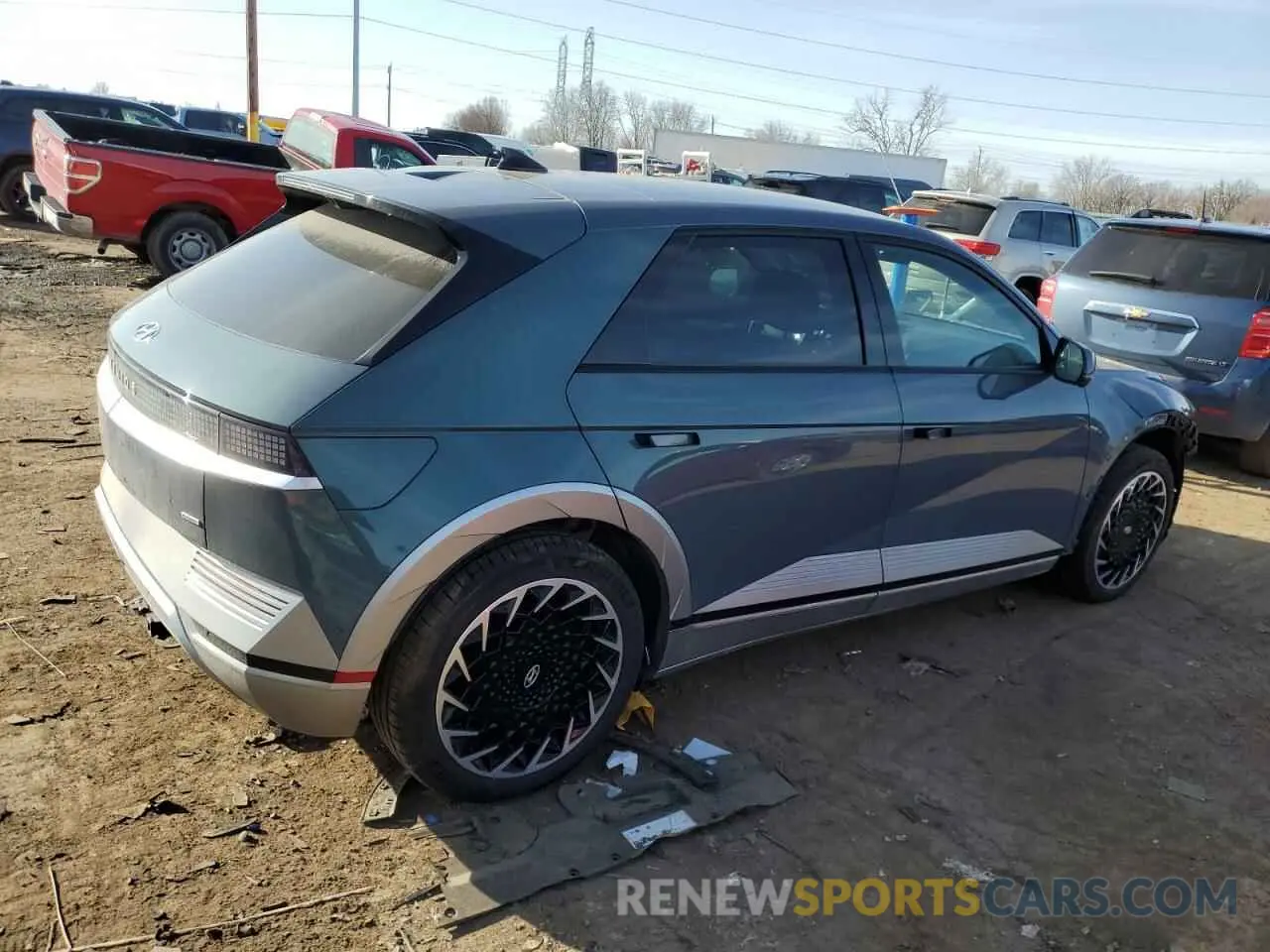 3 Photograph of a damaged car KM8KRDDF8RU277520 HYUNDAI IONIQ 2024