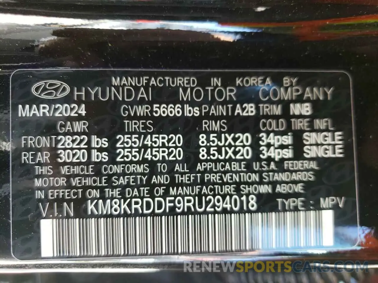 16 Photograph of a damaged car KM8KRDDF9RU294018 HYUNDAI IONIQ 2024