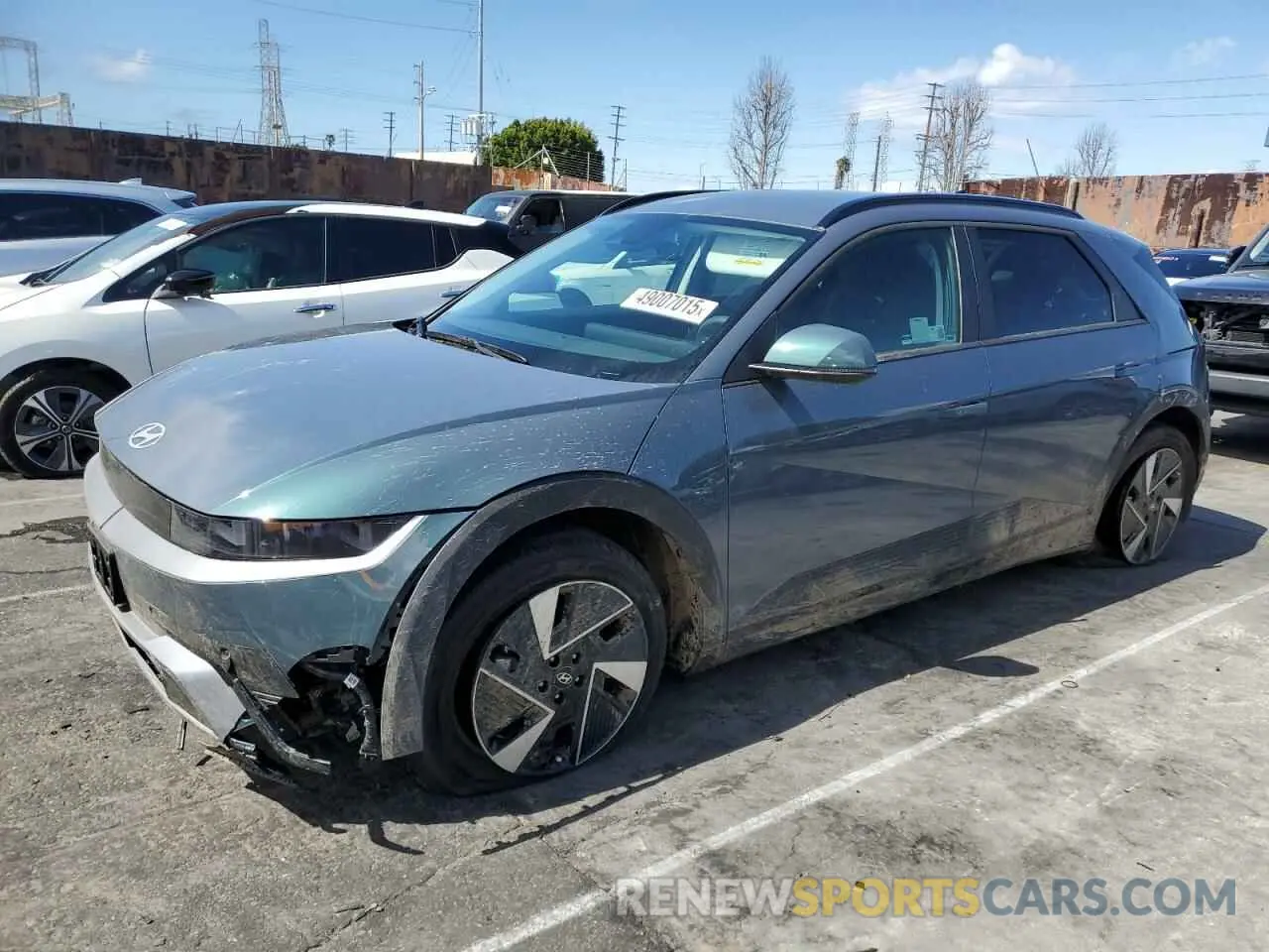 1 Photograph of a damaged car 7YAKN4DA4SY002657 HYUNDAI IONIQ 2025
