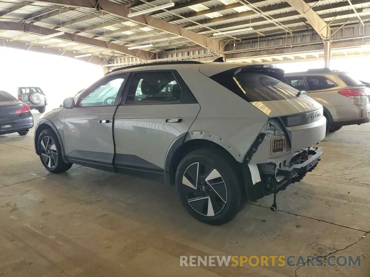 2 Photograph of a damaged car 7YAKN4DA7SY002667 HYUNDAI IONIQ 2025