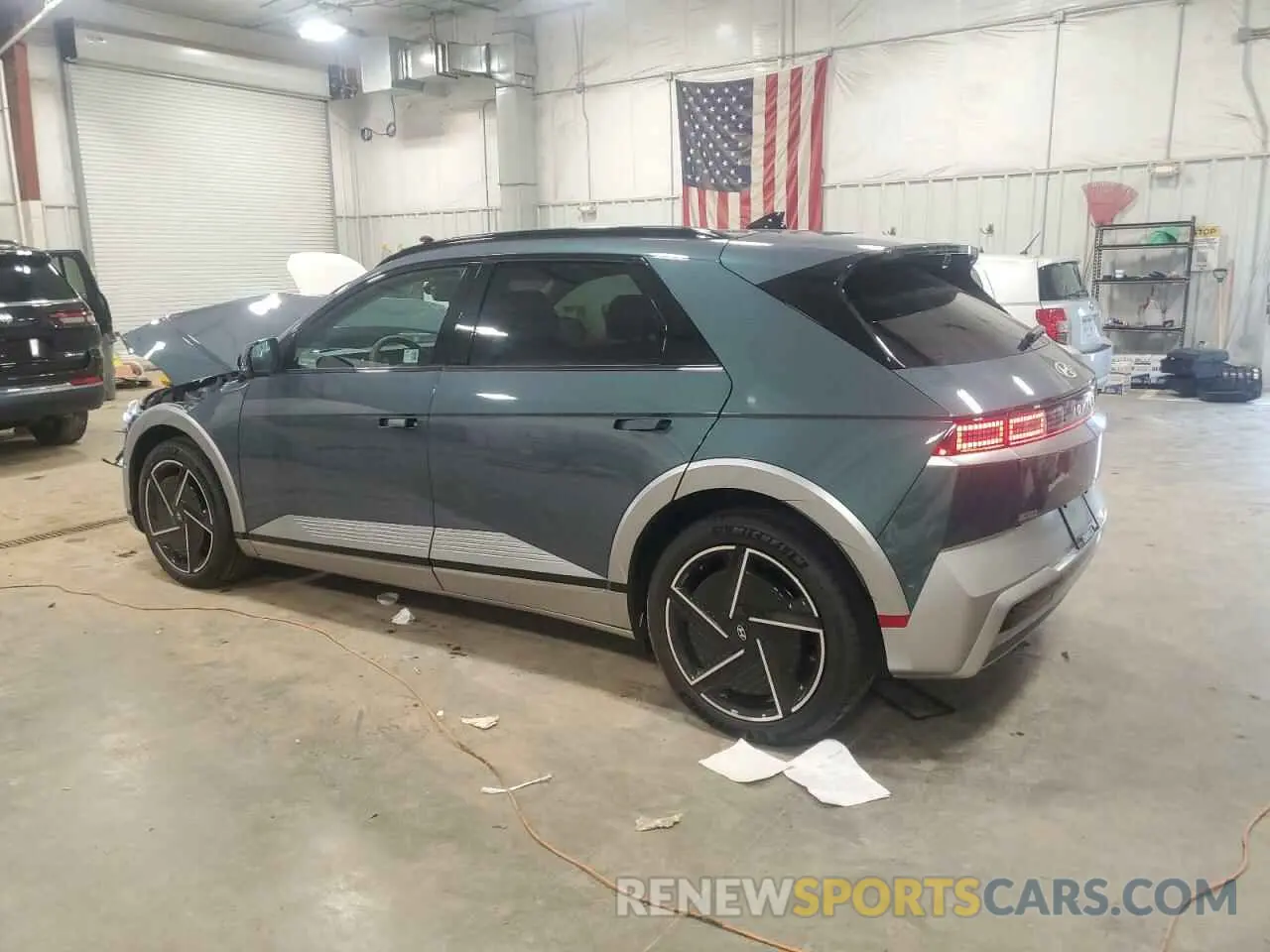2 Photograph of a damaged car 7YAKRDDC6SY006652 HYUNDAI IONIQ 2025